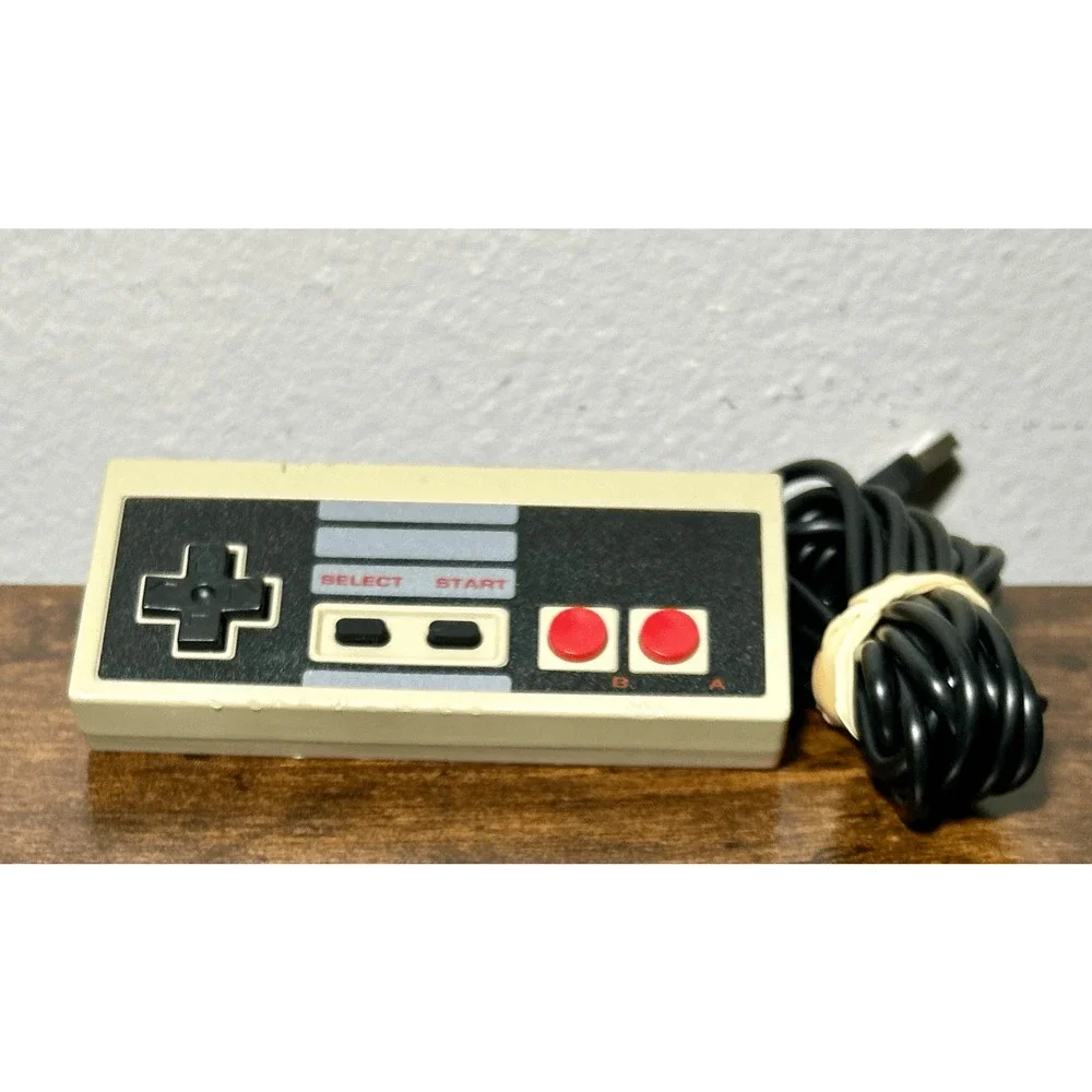 Classic USB Nintendo NES Controller For PC Gamepad- Tested